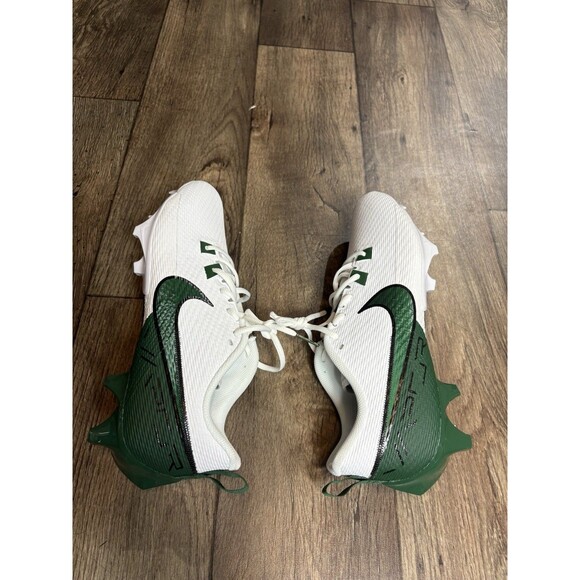 Nike Vapor Edge Speed 360 2 White Green Football Cleats FQ4045-101 Men's Size 13 - Picture 4 of 7
